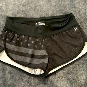Hurley Phantom shorts black/gray American flag